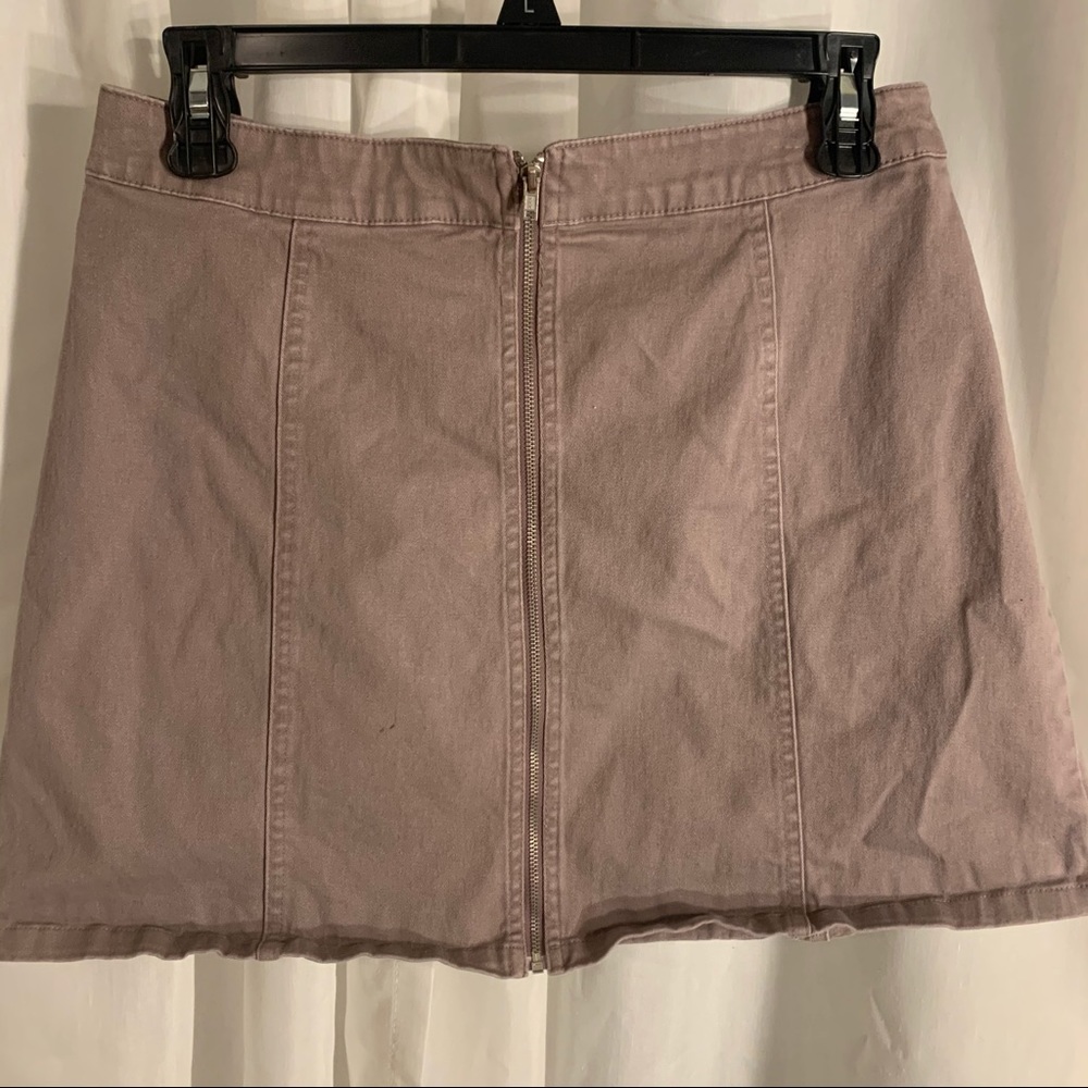 Forever 21 Zip Up Skirt